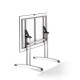 Table de jardin carrée pliante 4 personnes plateau Vivodur - Sieger