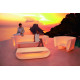 Canape de jardin BUM-BUM led blanc par Eugeni Quitllet - Vondom
