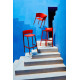 Tabouret de jardin empilable AFRICA basic par Eugeni Quitllet - Vondom