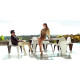 Chaise de jardin empilable F3 basic par Fabio Novembre - Vondom