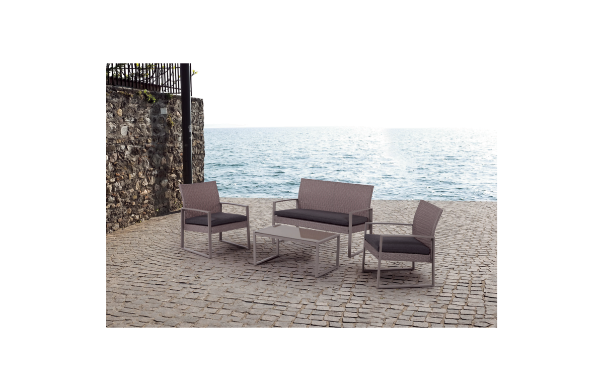 Salon de jardin bas 4 personnes Agen - MON JARDIN COSY Salon de jardin bas 4 personnes Agen - MON JARDIN COSY
