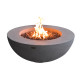 Table brasero gaz extérieur Lunar Bowl - Elementi France