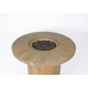 Table brasero gaz extérieur Lafite Barel avec options – Elementi France