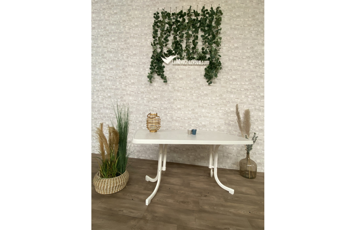 Table de jardin rectangulaire pliante 4 personnes pieds Tulipe plateau Mecalit-pro - Sieger Table de jardin rectangulaire pliante 4 personnes pieds Tulipe plateau Mecalit-pro - Sieger