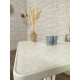 Lot de 2 Tables de jardin pliantes 2 et 4 personnes pieds Tulipe plateau Mecalit-pro - Sieger