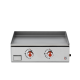 Plancha gaz Joana 2 feux inox gris Brasero
