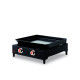 Plancha gaz noire Saverio 2 feux fonte Brasero