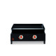 Plancha gaz noire Saverio 2 feux fonte Brasero