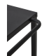 Chariot desserte plancha acier 85cm - Brasero