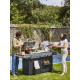 Barbecue Plancha Bi-Energy Gun Metal Brasero