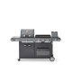 Barbecue Plancha Bi-Energy Gun Metal Brasero