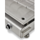 Plancha gaz SILVIA II G 4 feux inox Brasero