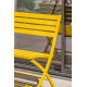 Banc de jardin en aluminium pliable MARIUS CITY GARDEN