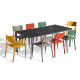 Ensemble table et chaises de jardin 8 personnes Ezpeleta Meet-Town