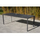 Table de jardin rectangulaire MEET en aluminium et HPL 6 à 8 personnes EZPELETA