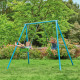 Portique métal enfant TP Toys acier 2 balancoires