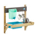 Maisonnette en bois refuge + cuisine exterieure FSC- TP Toys