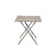 Table carrée pliante en acier - Essenciel Green
