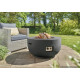 Table brasero gaz extérieur bol en composite - Happy Cocooning