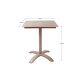 Table carrée en aluminium - Essenciel Green
