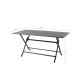 Table pliante GM 150X75 en aluminium - Essenciel Green