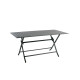 Table pliante GM 150X75 en aluminium - Essenciel Green