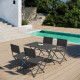 Table pliante GM 150X75 en aluminium - Essenciel Green