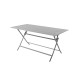 Table pliante GM 150X75 en aluminium - Essenciel Green
