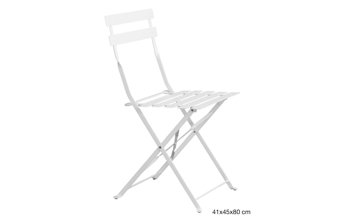 Chaise pliante en acier - Essenciel Green