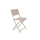 Chaise pliante en acier Figari - Essenciel Green