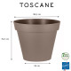 Pot de fleur rond TOSCANE diamètre 100 cm - 356 litres - EDA