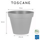 Pot de fleur rond TOSCANE diamètre 80 cm - 170 litres - EDA