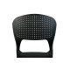 Chaise Kos ajourée en Polypropylène - Essenciel Green