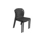Chaise Corfou ajourée en Polypropylène - Essenciel Green