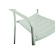 Fauteuil de jardin Inari en aluminium - Essenciel Green
