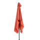 Parasol rectangulaire inclinable 2X3M en aluminium - Essenciel Green