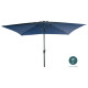 Parasol rectangulaire inclinable 2X3M en aluminium - Essenciel Green