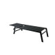Bain de soleil Pampa ton sur ton gris anthracite en aluminium - Essenciel Green