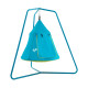 Aire de jeux igloo bleu + structure en métal - TP Toys