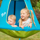 Aire de jeux igloo bleu + structure en métal - TP Toys