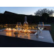 Table brasero gaz extérieur Granville avec full option – Elementi France
