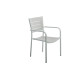 Fauteuil de jardin Inari en aluminium - Essenciel Green