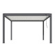 Pergola bioclimatique autoportée Océo Star Led 3x4 M en aluminium