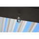 Pergola bioclimatique autoportée Océo Eris 3x4 M en aluminium et manuelle