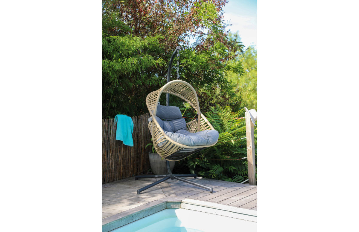Fauteuil suspendu Banana leaf ProLoisirs pliant en acier Fauteuil suspendu Banana leaf ProLoisirs pliant en acier