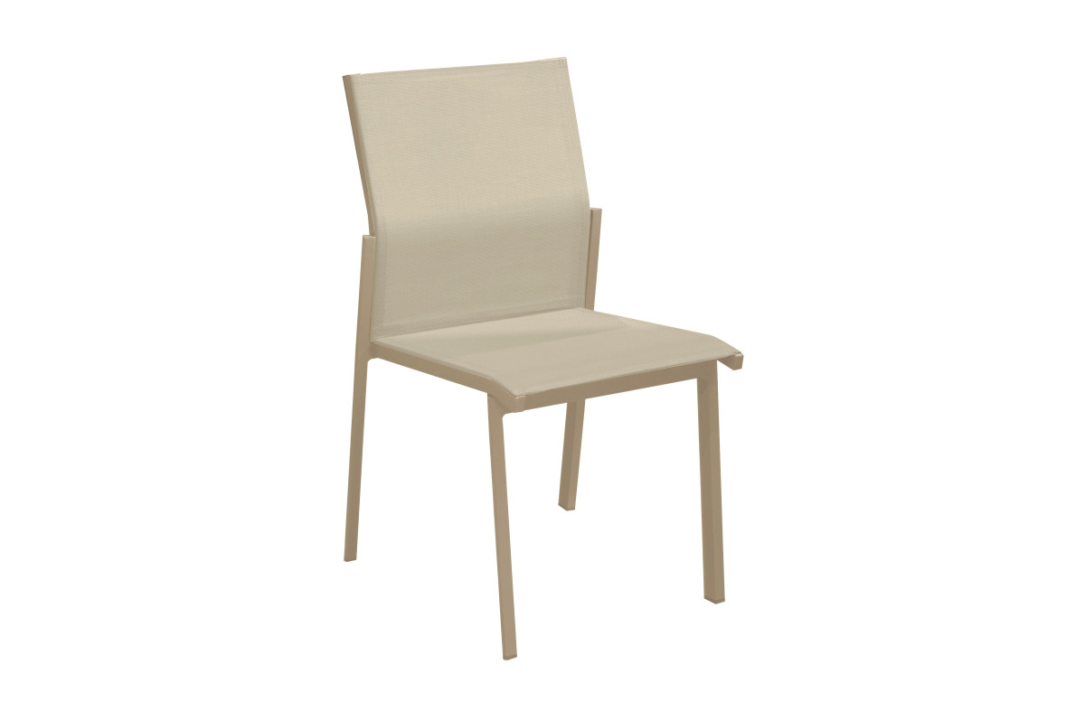 Chaise Delia ProLoisirs empilable en aluminium Chaise Delia ProLoisirs empilable en aluminium