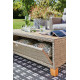 Salon de jardin design bas Ivano ProLoisirs en aluminium
