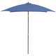 Parasol carré inclinable 2X2 Fdv Alizé déperlant en aluminium