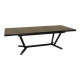Table de jardin extensible en aluminium et céramique 8-12 personnes - VITA - ProLoisirs