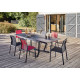Table extensible Galleo ProLoisirs 6/10 personnes en aluminium